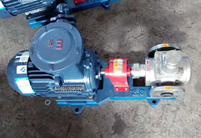 YCB3.3/0.6不锈钢圆弧齿轮油泵